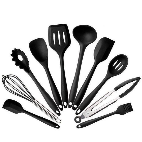 Juego de Utensilios de Cocina en Silicona